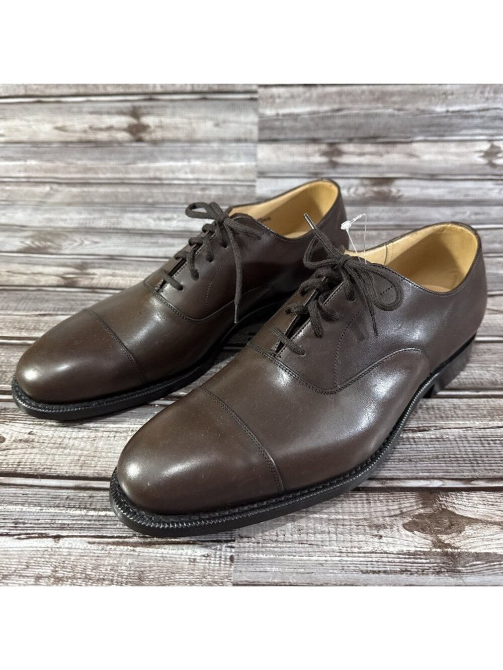 Church's Custom Grade Consul Leather  Dress Shoes Size 7.5 UK 8.5 US Brown UK